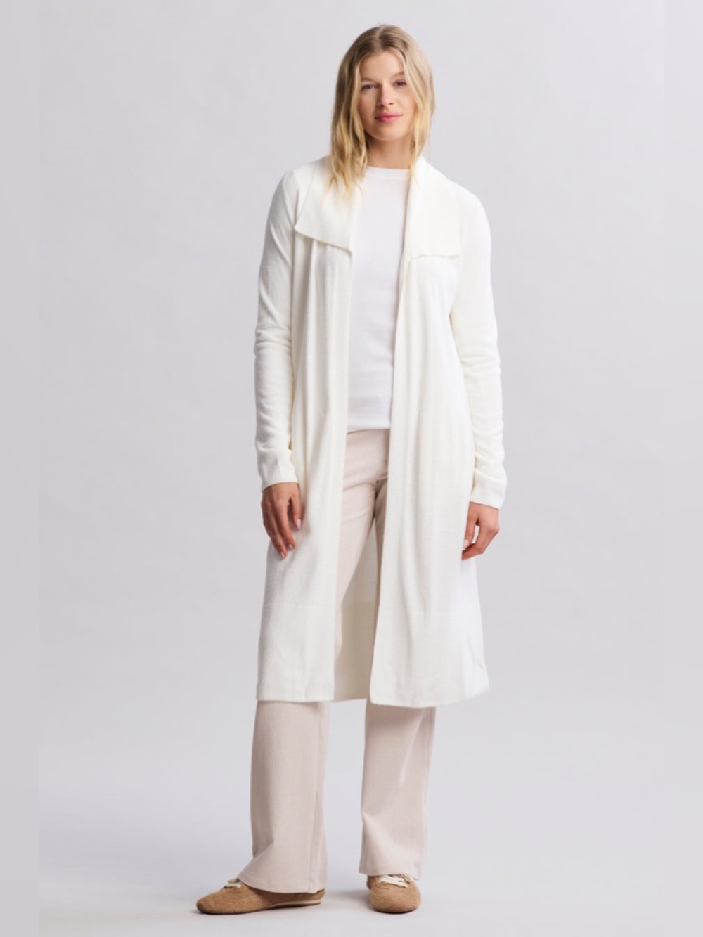 Barefoot Dreams CozyChic Ultra Lite® Wide Collar Long Cardigan